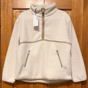 Bailey 44 Soft White Fleece Pullover